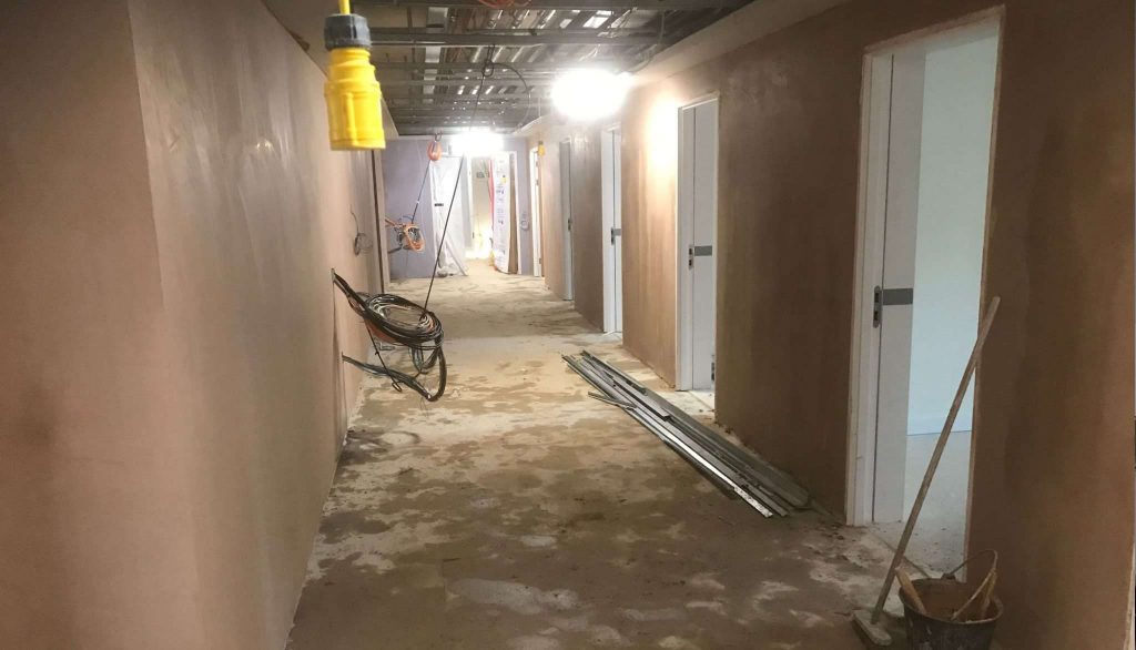 wall plastering service